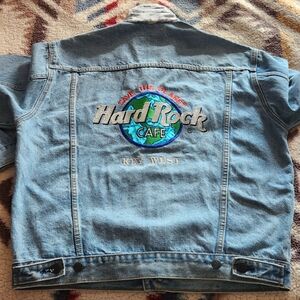 Vintage Hard Rock Jean Jacket